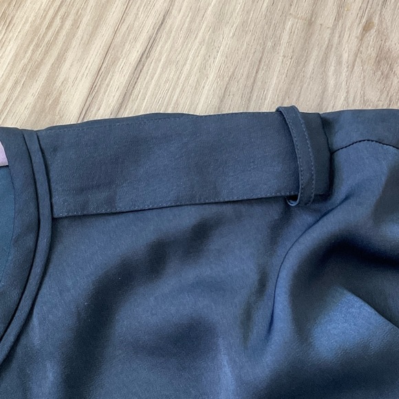 BCBGMaxAzria Navy Midi Dress size M/L NWT - Picture 8 of 12